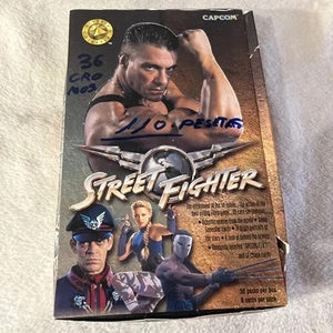 Street Fighter The Movie Trading Cards Box of 36 Packs, 1995 Upper Deck Inserts - Picture 1 of 8