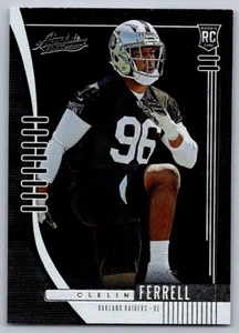 2019 Panini Absolute Clelin Ferrell Rookie Oakland Raiders #181 - Picture 1 of 2