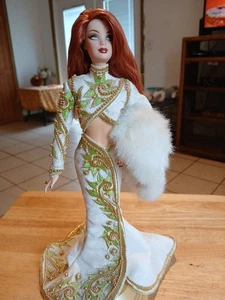 2001 Mattel RADIANT REDHEAD BARBIE Bob Mackie Red Carpet Collection Limited NEU - Bild 1 von 8