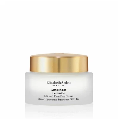 Crema de día firme y levantamiento de ceramida avanzada Elizabeth Arden, protector solar FPS 15 Foto 1 de 4