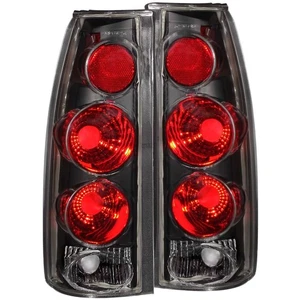 Anzo 211019 3D Style Tail Lights Black Housing Clear/Red for 99-00 Escalade etc. - Picture 1 of 2