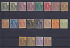 Indochine 1904, Yvert 24-40, Complete Set Of 17 + Color Shades, Mlh