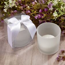 25 Perfectly Plain Candle Favors Wedding Bridal Shower Party Favors