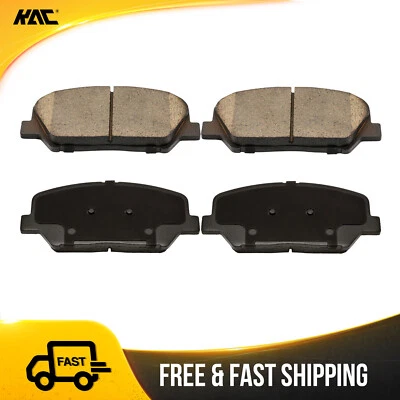 Front Ceramic Brake Pad Kit For Hyundai Genesis Coupe 2.0T 2010-2014 Kia Optima — 第 1/4 张图片