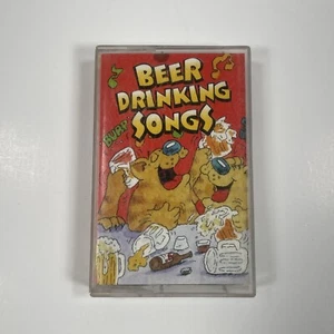 Beer Drinking Songs By Various Artists Cassette Tape 2000 Vintage - Picture 1 of 6
