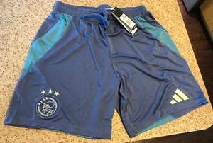 AFC Ajax Amsterdam Adidas 24/25 Away Soccer Football Shorts NWT IT6163 2XL XXL - Picture 1 of 7