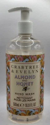 Crabtree & Evelyn миндаль и мед ручной стирки 16,9 унций большой мыло новый РЕДКАЯ - Изображение 1 из 2