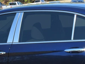 2016-2017 HONDA ACCORD 6 Piece Stainless Steel Pillar Post Trim. 4-door - Bild 1 von 1