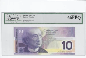 2003  Jen/Dod $10 Dollar Note SN# BEN 9887406 Legacy GEM UNC 66  BC-63c - Bild 1 von 2