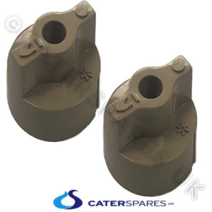 2 x VÁLVULA DE GAS ROBERTSHAW ESFERA PERILLA MARRÓN HENNY PENNY PITCO IMPERIAL FALCON ETC  - Imagen 1 de 3