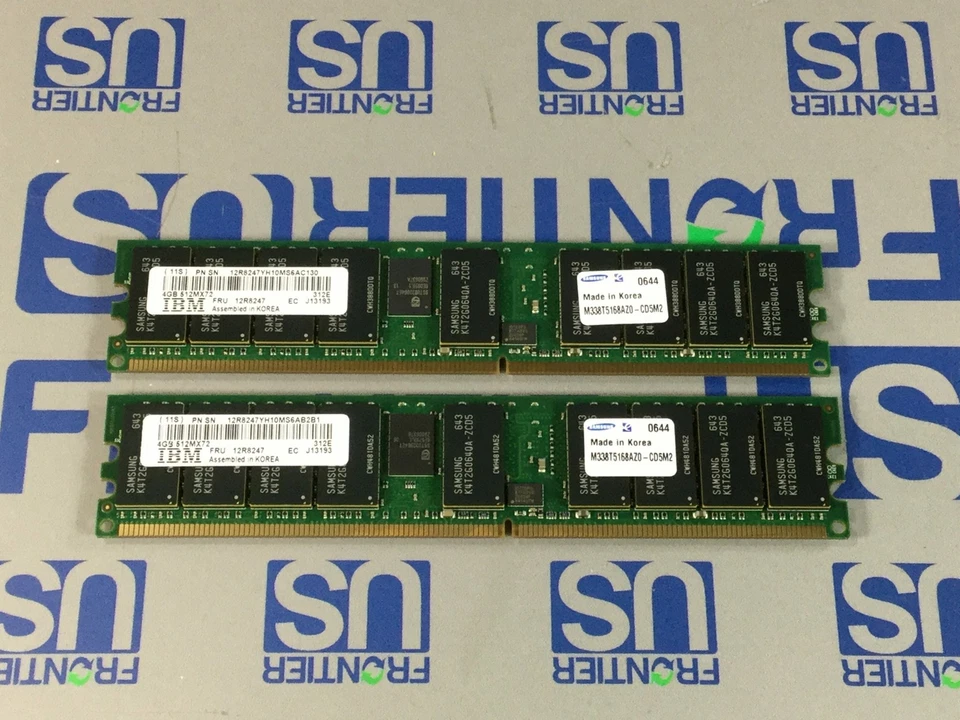 1934 IBM 8GB (2x4GB) 533MHz DDR2 Memory 15R7172 - Image 1 of 1
