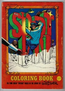 Spirit Coloring Book (1974) Will Eisner Spanking Panel - Picture 1 of 4