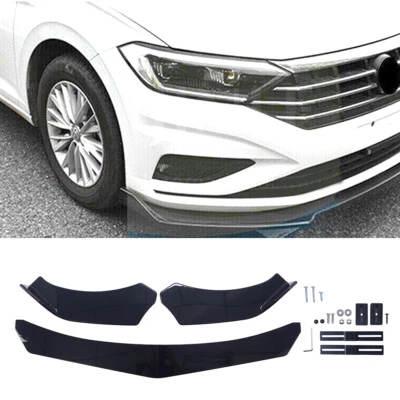 4PCS Front Bumper Chin Lip Splitter Spoiler Body For LEXUS GS350 GS450H NX200T Foto 1 de 4