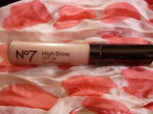 No7 Boots High Shine Lip Gloss. WHISPER. 9ml ~New~.