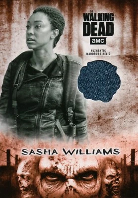 2018 Walking Dead Hunters & Hunted, Sasha Williams Costume Relic Card #85/99 - Image 1 of 2