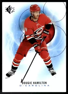 2020-21 SP Authentic Blue Dougie Hamilton Carolina Hurricanes #36 - Picture 1 of 2