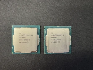 Lot of 2 Intel Core i5-7500T CPU Processor 2.70GHz SR337 - Picture 1 of 1