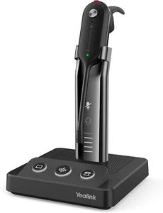 Yealink DECT Wireless Headset WH63, Mono Office Phone Noise Canceling Mic - Picture 1 of 7