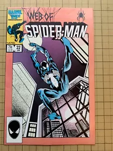 Web of Spider-Man #22 - "¡Profit of Doom!" (Marvel enero de 1987) - Imagen 1 de 4