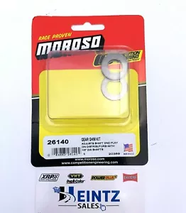 Moroso 26140 SBC BBC Gear Shim Kit adjusts shaft end play on distributors-1/2" - Picture 1 of 1