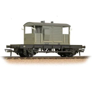 Furgoneta de frenos Bachmann 38-401B SR 25T caja de pastillas para zurdos Duckets BR gris calibre OO - Imagen 1 de 1