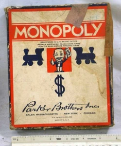 Vintage 1951 Travel Monopoly Game by Milton Bradley (No Board) - Picture 1 of 2