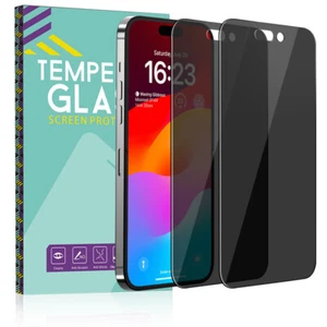 2 Stück Anti-Spy Sichtschutz Displayschutzfolie für iPhone 11 12 13 14 15 Pro Max - Bild 1 von 31