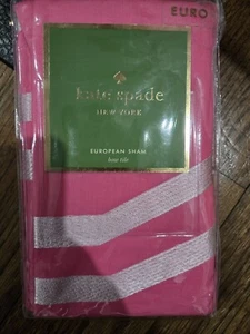 kate spade New York European Sham Pillowcases PINK - Picture 1 of 1