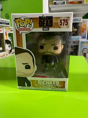  Pop! The Walking Dead amc Richard Vinyl Figure Funko 575 - Immagine 1 di 4