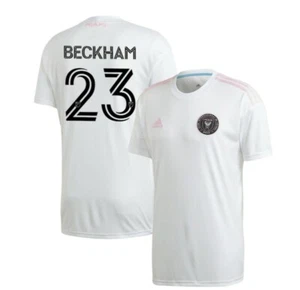 Maglia calcio casalinga Adidas David Beckham Inter Miami CF 2020 bianca da uomo 2XL - Foto 1 di 10