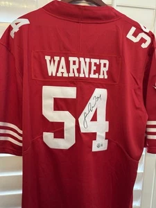 Fred Warner Signed San Francisco 49ers Jersey Beckett BAS COA - Picture 1 of 5