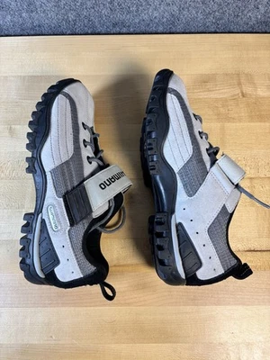 Shimano Women's Size 6  Gray Suede Biking Shoes SH-MT40WL - Image 1 of 4