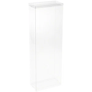 DollSafe Clear Folding Display Box for 14-16.5 inch Dolls, 6" W x 3" D x 17" H - Picture 1 of 3