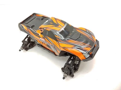 Traxxas MINI MAXX BL-2s 107154-1 Monster Truck Roller Slider con carrocería y servo uso Foto 1 de 4