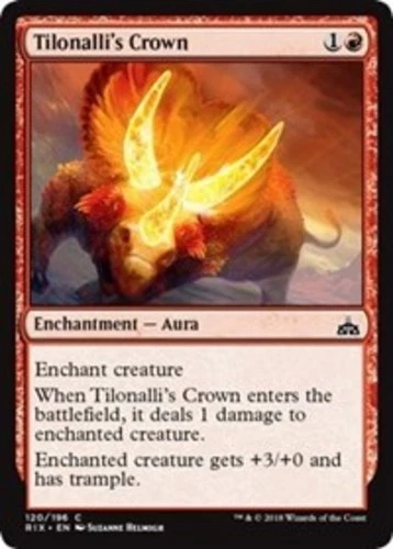 x1 Tilonalli's Crown - Rivals of Ixalan - NM - MTG - Image 1 of 1