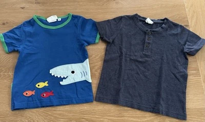 2 T-Shirts in *Gr. 98* v. Toby Tiger u. Alana - Bild 1 von 4