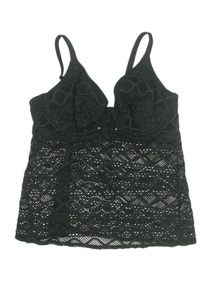 Freya Women Black Swimsuit Top 5X Plus - Image 1 of 2