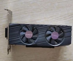 GIGABYTE GeForce GTX1650 4GB GDDR6 LP 896SP Graphics Video Card DP DVI HDMI - Picture 1 of 3