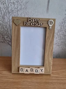 Happy Father's Day Personalised Photo Frame - Picture 1 of 7