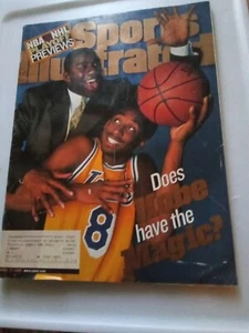 Kobe Bryant Magic Johnson RC Sports Illustrated CGC 9.2 Newsstand 4/27/98 1998 - Picture 1 of 2
