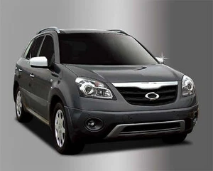 Auto Clover Chrome Wing Mirror Cover Trim Set for Renault Koleos 2008 - 2015 - Picture 1 of 5