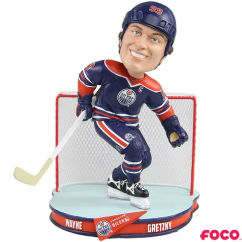 Edmonton Oilers Wayne Gretzky NHL Legends Bobble Head 8" NIB Cover