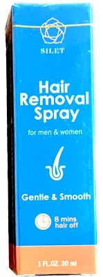 Spray depilación suave y suave para inodoro 1 fl oz para hombres y mujeres Foto 1 de 4