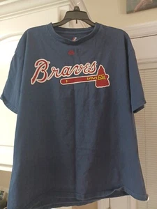 Atlanta Braves Brain Mccann Tshirt Größe L Made By Majestic - Bild 1 von 4