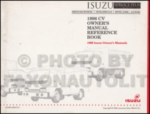 1996 Isuzu Truck Owners Manual NPR FRR FSR FTR FVR Owner User Guide Book - Picture 1 of 2