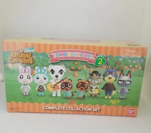 Animal Crossing Tomodachi Puppe Serie 2 Dorfbewohnerfigur Komplettset 8er in Hand - Bild 1 von 6