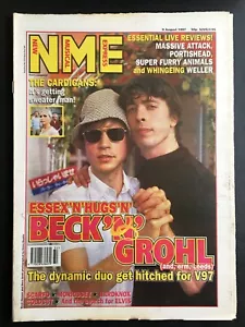 NME 9 August 1997 Beck, Dave Grohl, The Cardigans, Coldcut, The Prodigy, Scott 4 - Picture 1 of 1