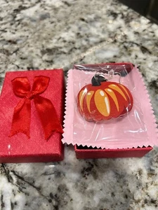 Herbst Ohrringe Kürbis/Tropfen & Baumeln ideal für Halloween, Thanksgiving - Bild 1 von 2