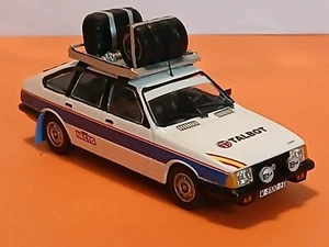 TALBOT 150 ALTAYA 1/43 TRANSFORMADO EN ASISTENCIA RALLY EQUIPO TALBOT - Foto 1 di 11