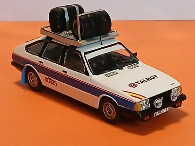 TALBOT 150 ALTAYA 1/43 TRANSFORMADO EN ASISTENCIA RALLY EQUIPO TALBOT - Immagine 1 di 4